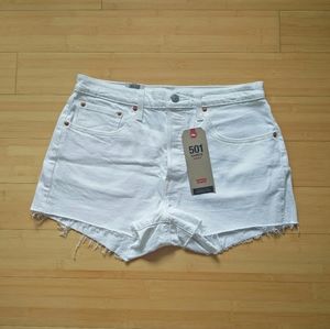 -NWT- Levi's 501 High Rise Shorts 30